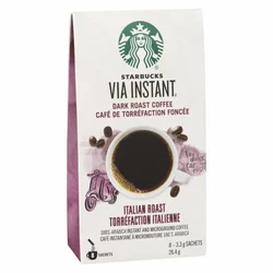 Café torréfié italien décaféiné instantané Starbucks VIA